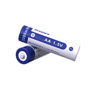 XTAR AA 1.5V 2000mAh 3300mWh Μπαταρία επαναφορτιζόμενη Li-ion με προστασία