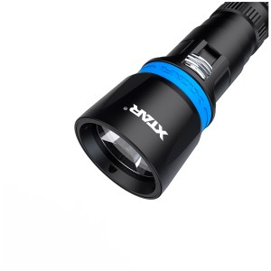 XTAR DS1 Καταδυτικός Φακός LED φωτεινότητας 1000lm Full Set