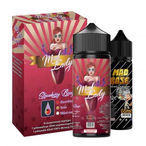 Mad Lady Strawberry Breeze 20ml/100ml flavor