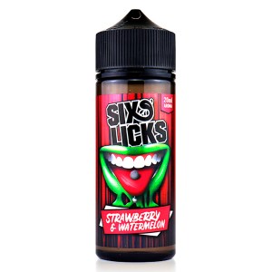 Six Licks Strawberry Watermelon 20ml 120ml bottle flavor