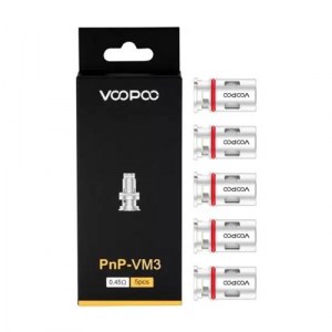 Voopoo Mesh Coil PnP VM3 0.45ohm Αντίσταση για ατμοποιητή ηλεκτρονικού τσιγάρου